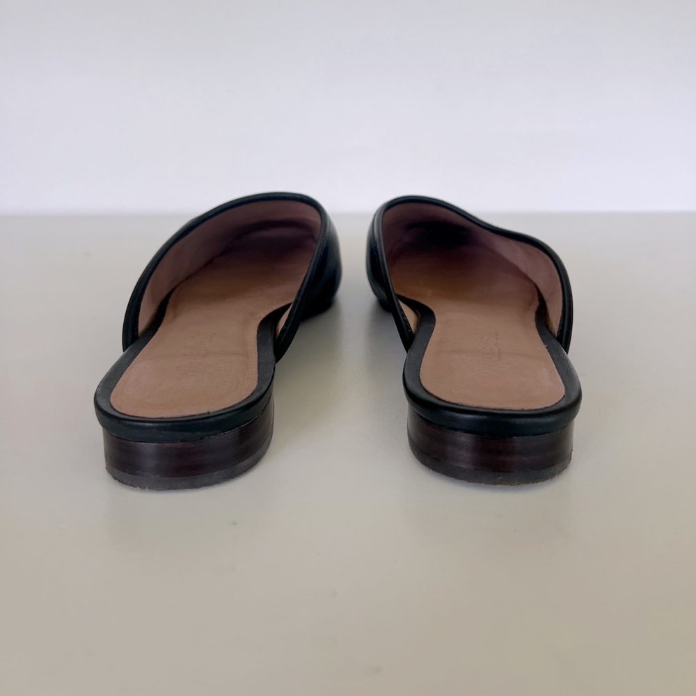 Madewell Black Leather Mules - Picture 5 of 14